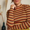 DAMES King Louie Turtle Top Vanna Stripe