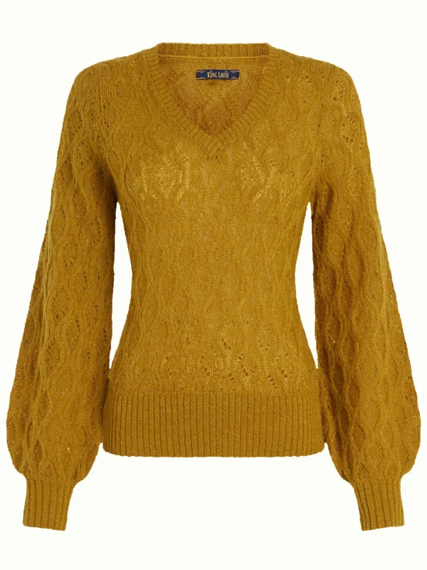 DAMES King Louie V Neck Borgo