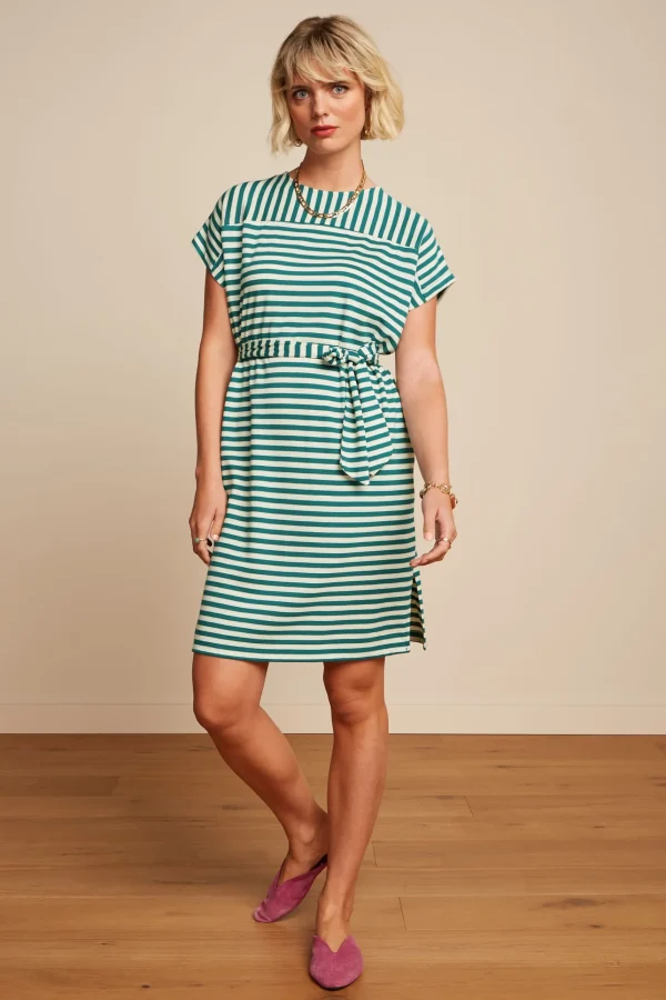 DAMES King Louie Vera Tunic Dress Chopito Stripe